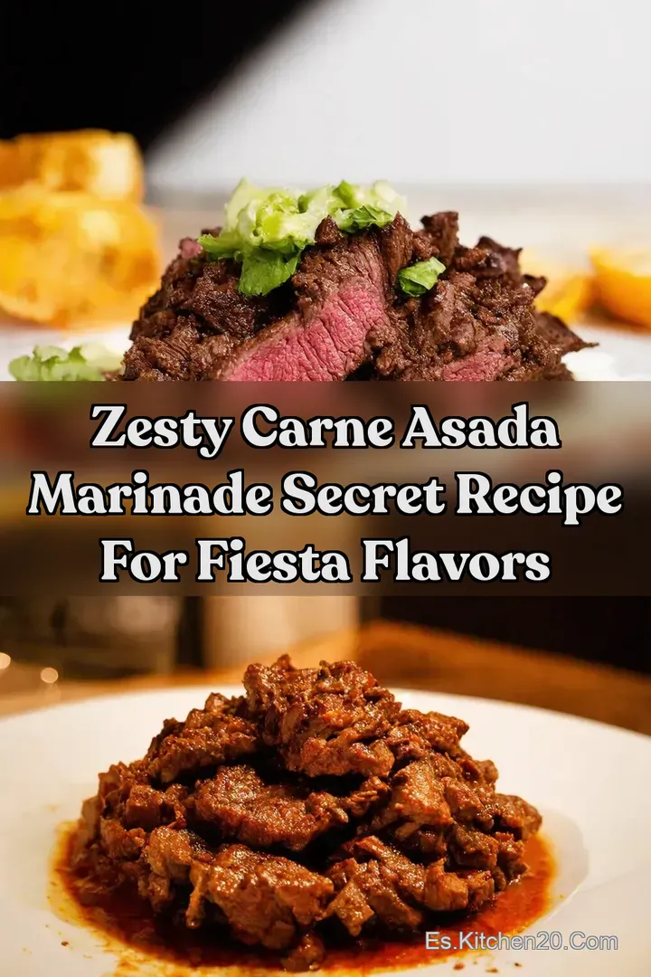 Zesty Carne Asada Marinade Secret Recipe for Fiesta Flavors