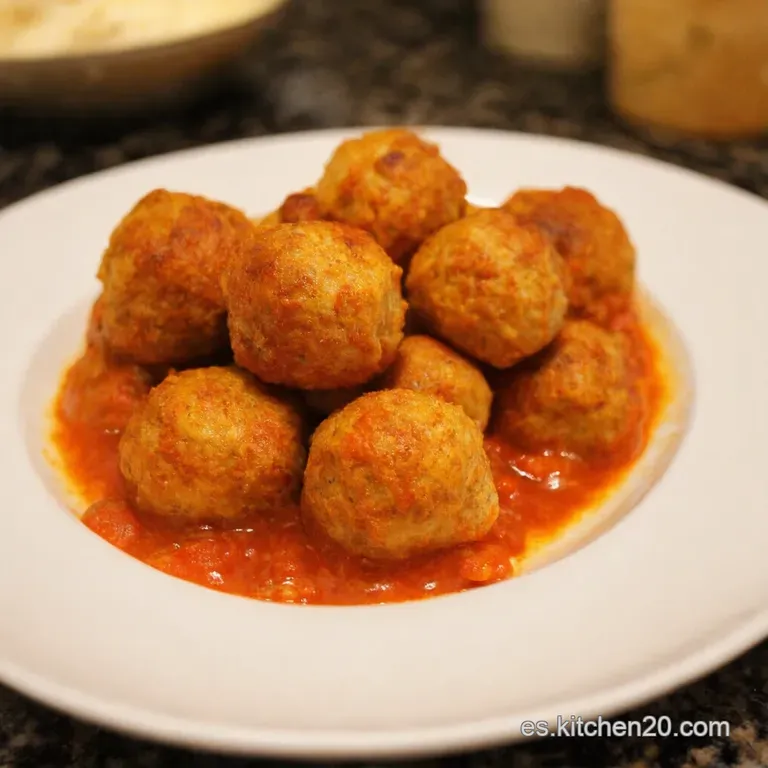 Alb&oacute;ndigas De Merluza Con Tomate Un Cl&aacute;sico Reconfortante presentation
