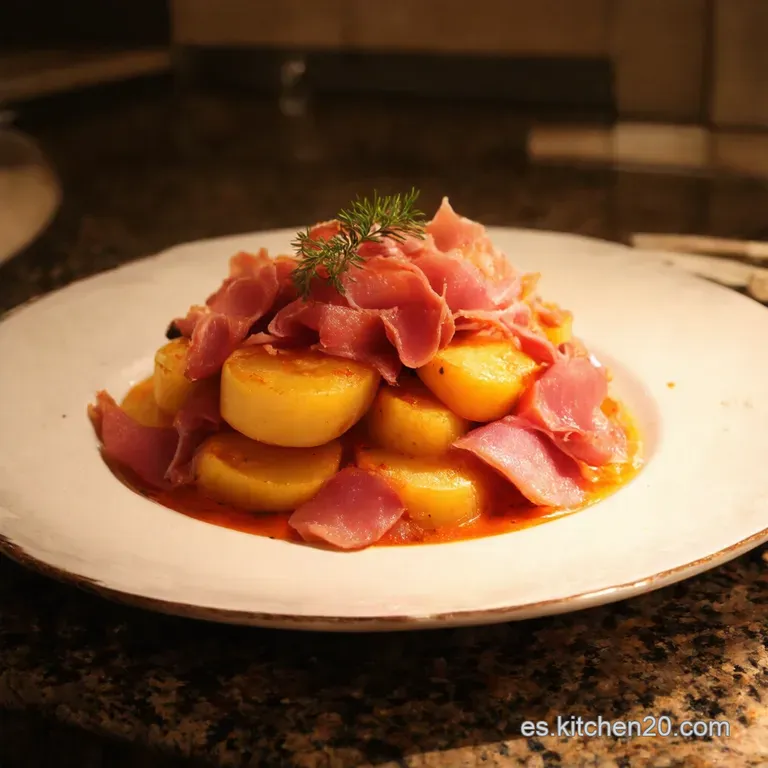 Alcachofas Con Jam&oacute;n Que Enamoran presentation