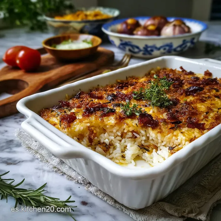 Arroz al horno: Cazuela de Barro