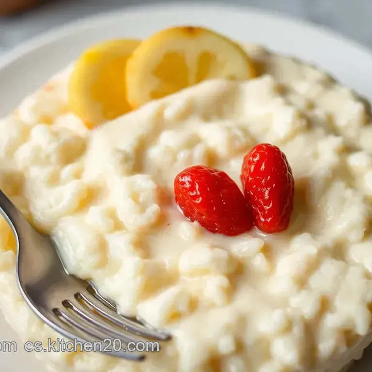 Arroz con Leche Cremoso y Tradicional