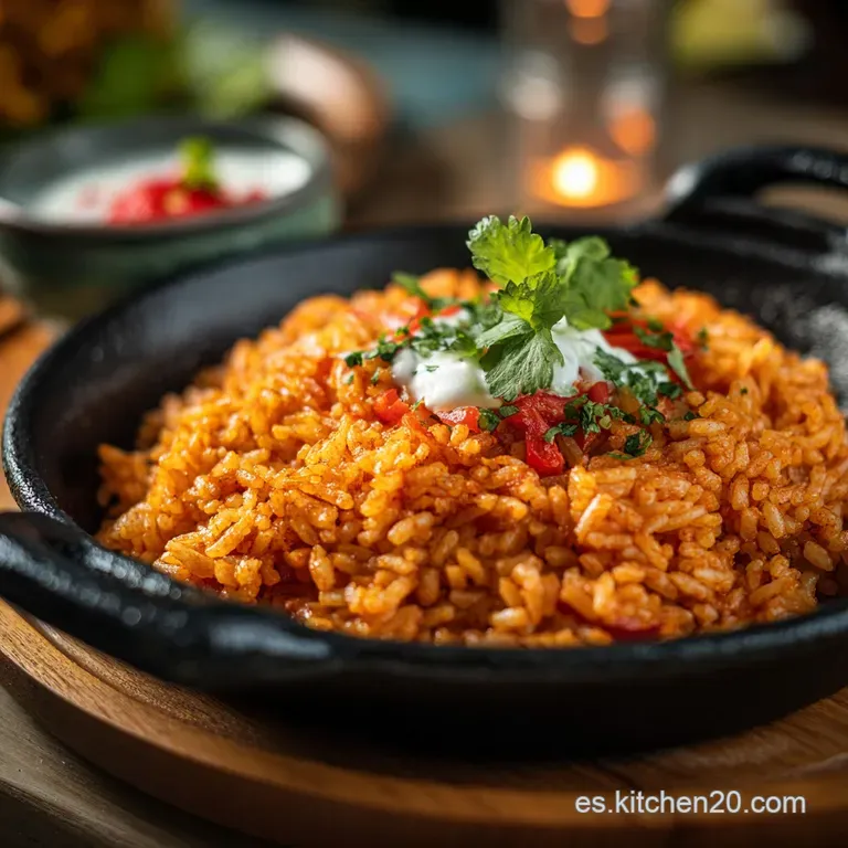 Arroz Mexicano Perfecto: El Secreto del Fondo de Sart&eacute;n (Arroz Rojo Esponjoso)