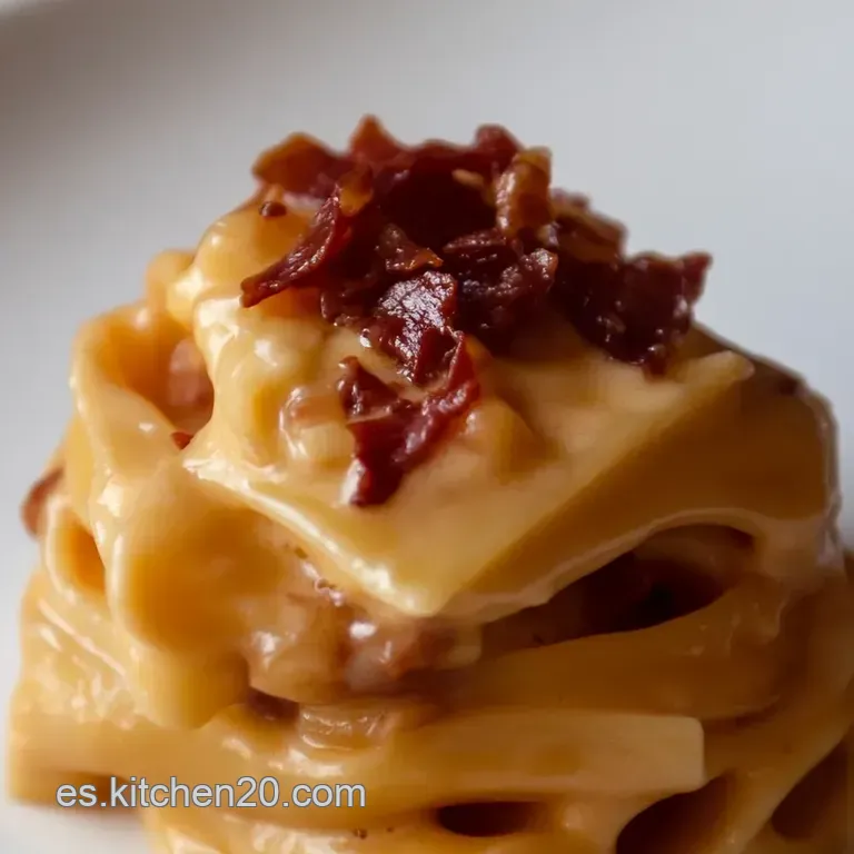 Aut&eacute;ntica Pasta Carbonara Italiana presentation