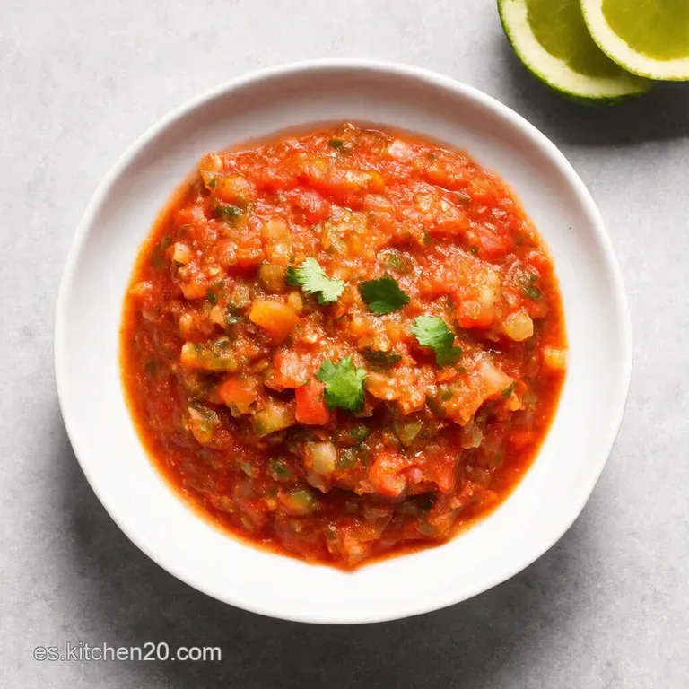 Aut&eacute;ntica Salsa Ranchera Mexicana Sabor Casero Inigualable