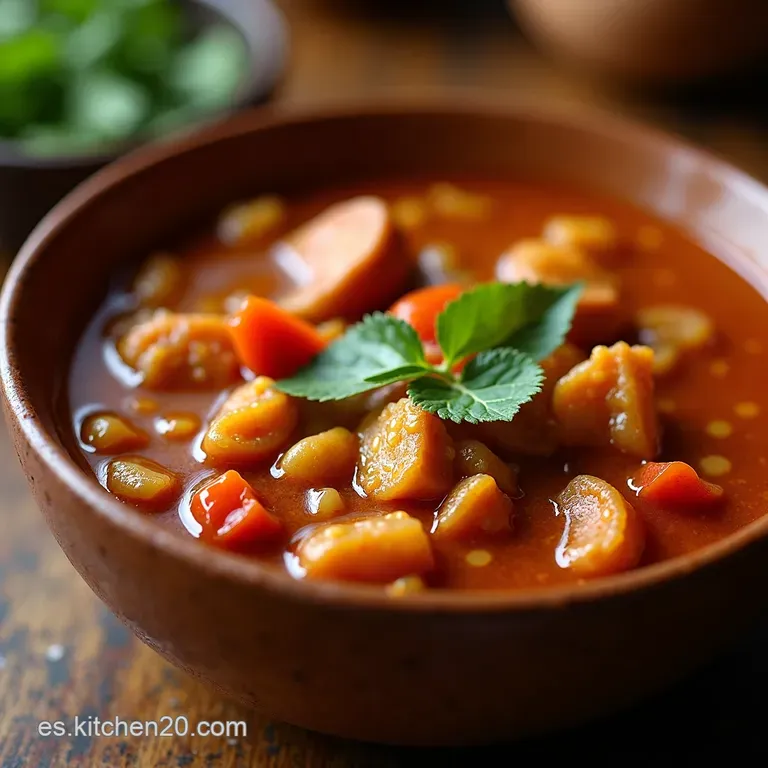 Aut&eacute;ntico Gumbo De New Orleans presentation