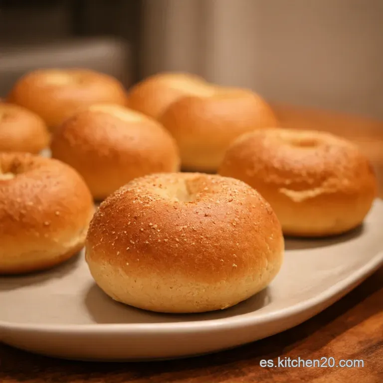 Bagels Caseros Desayuno De Campeones Al Estilo Nueva York presentation