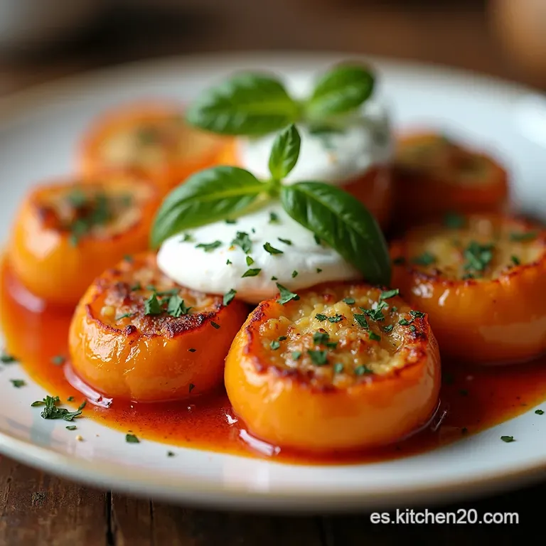 Tesoro de la Huerta Berenjenas Rellenas de Carne al Estilo Cl&aacute;sico con Toque Gratinado