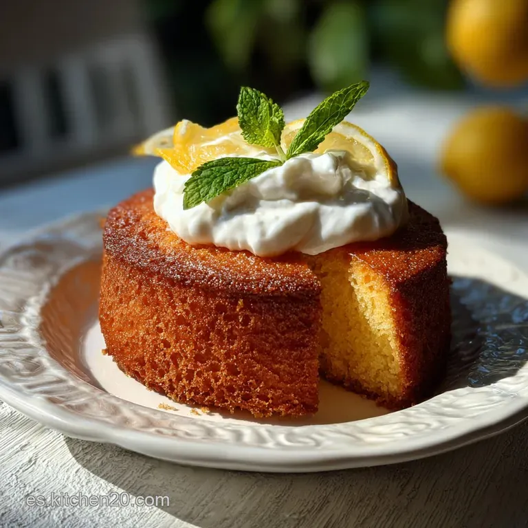 Bizcocho de Lim&oacute;n Esponjoso