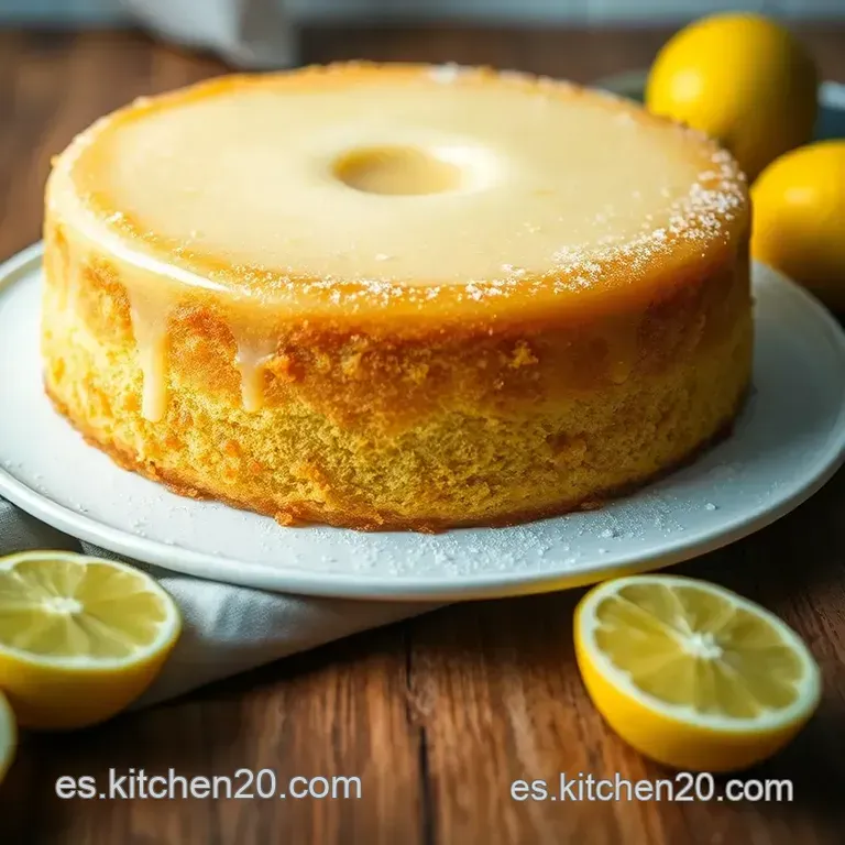 Bizcocho De Lim&oacute;n Glaseado: Un Cl&aacute;sico Renovado presentation