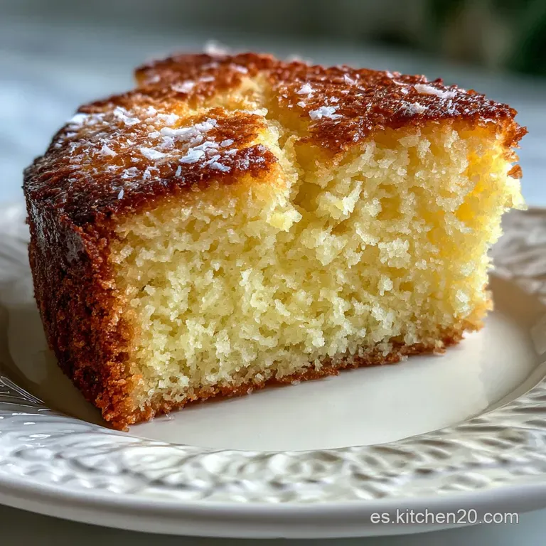 Slice of moist yogurt cake on a patterned plate, garnished with fresh raspberries and a sprig of mint, inviting and delici...