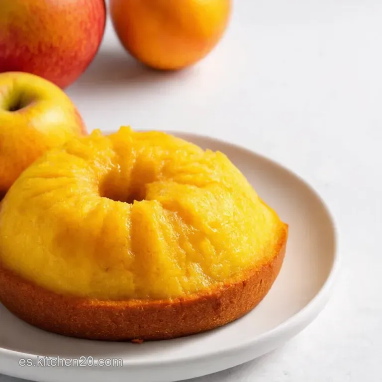 Bizcocho Esponjoso de Zanahoria Manzana y Naranja