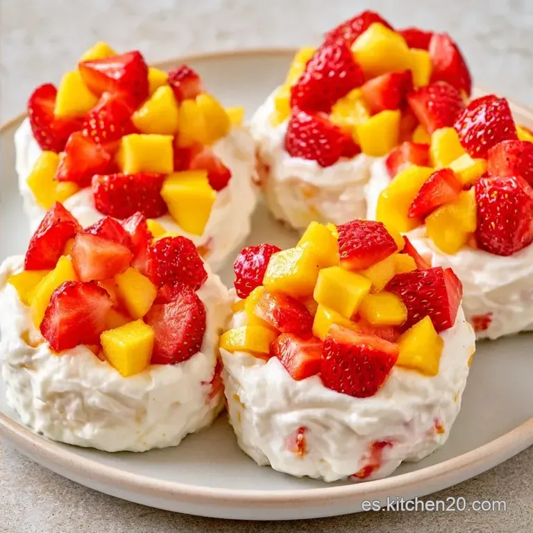 Bocaditos Crema Fruta: Tapas Frescas