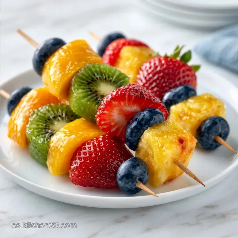 Bocaditos De Frutas: Brochetas Originales
