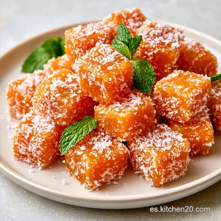 Bocaditos De Naranja Infalibles Con Coco