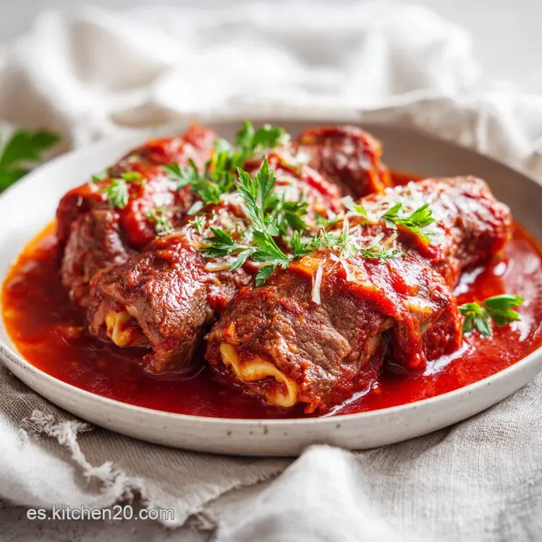 Braciole Italiano Casero: Carne Tierna