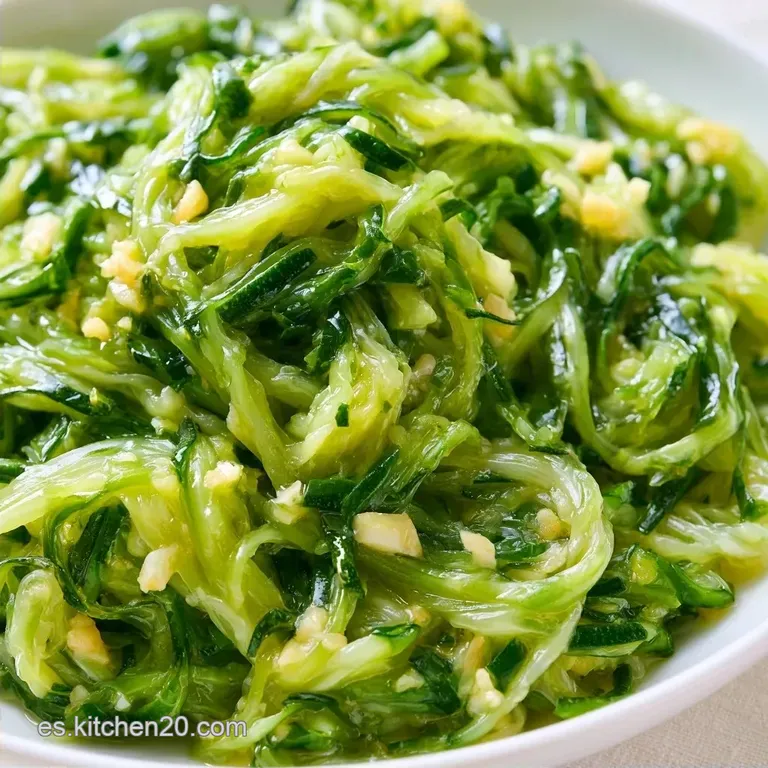 Brotes de Calabac&iacute;n Marinados con Lim&oacute;n