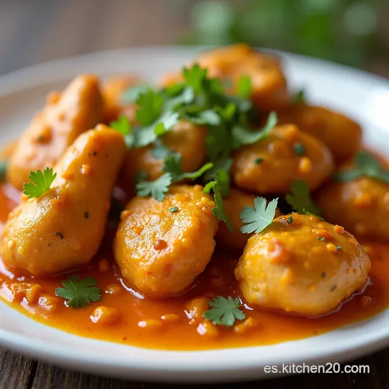 Butter Chicken Casero M&aacute;s R&aacute;pido y Delicioso que Pedirlo