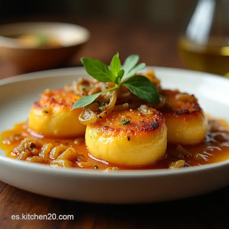 Cachopollo Gourmet Queso de Cabra y Cebolla Caramelizada