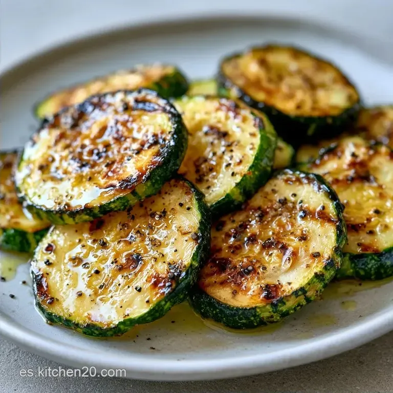 Calabacín a la Plancha con Ajo en Polvo