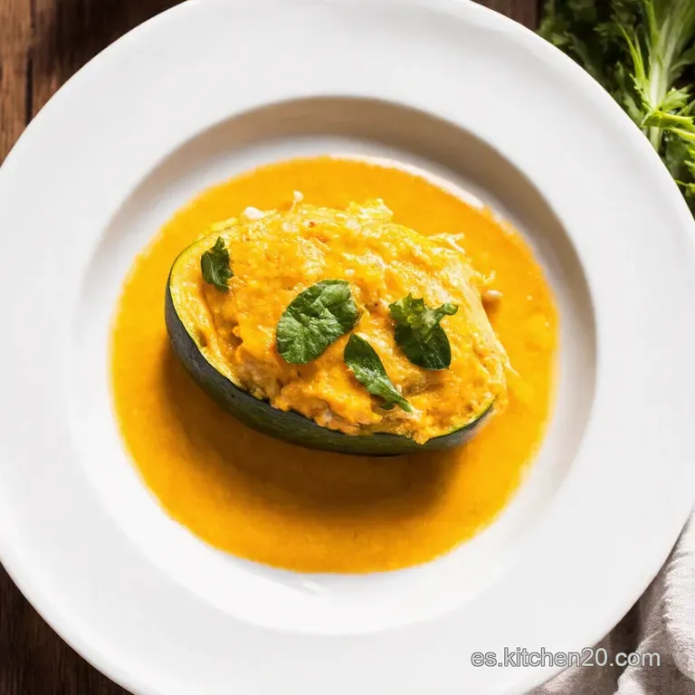 Calabaza Rellena De la Huerta al Plato