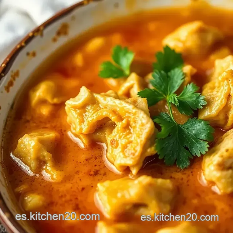 Caldo De Pollo: Sopa De Pollo Mexicana Reconfortante presentation