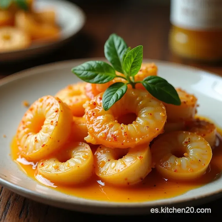 Camarones con Mantequilla de Vaquero El Sabor del Oeste