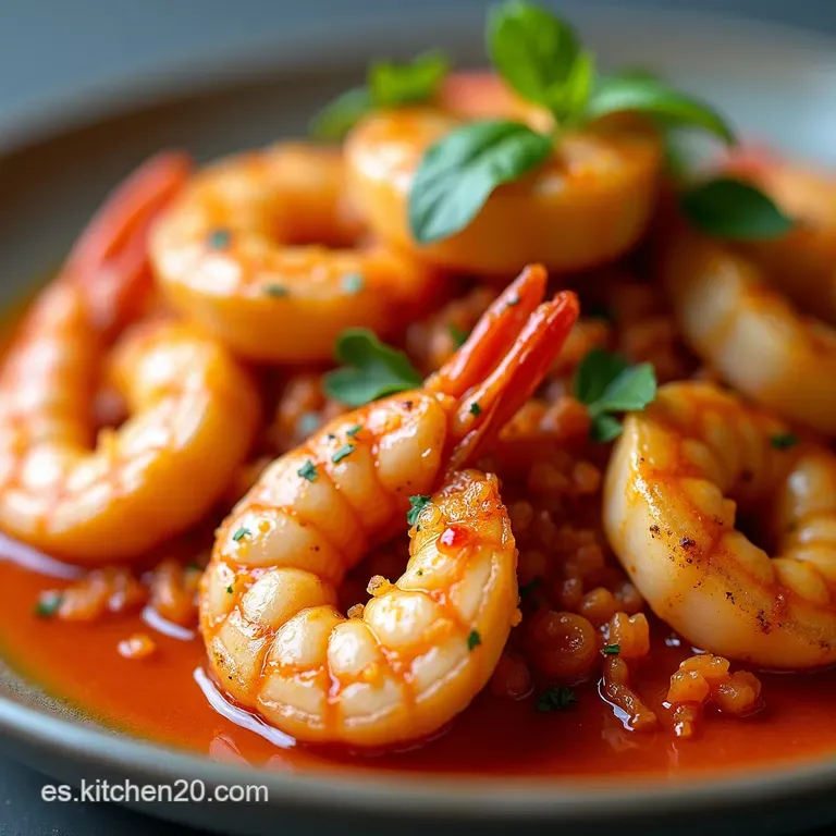 Camarones Endiablados al Ajillo