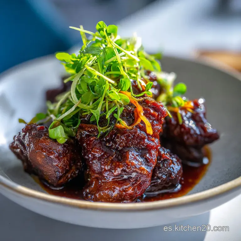 Carrillada en Salsa Receta de la Abuela: Textura Melosa