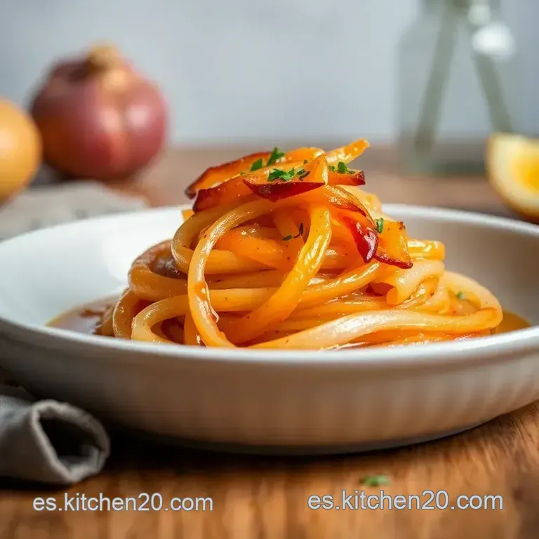 Cebollas Caramelizadas a Fuego Lento: El Secreto Del Sabor Profundo presentation