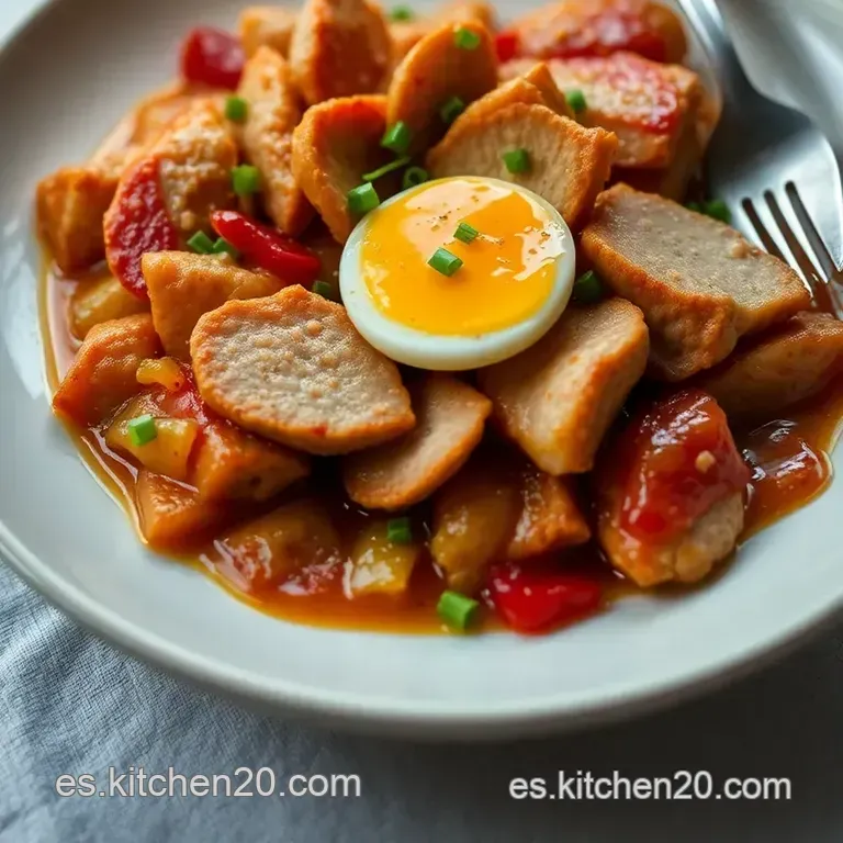 &iexcl;Cerdo Agridulce Chino Casero: M&aacute;s F&aacute;cil Que Pelar Una Naranja! presentation