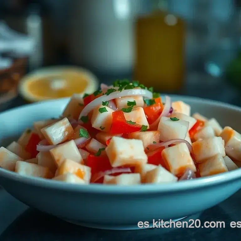 Ceviche Cl&aacute;sico Peruano: &iexcl;Un Bocado de Cielo!