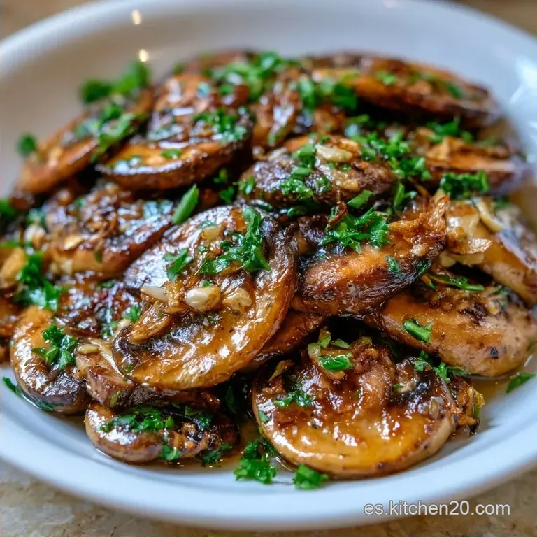Champiñones Al Ajillo Crujientes