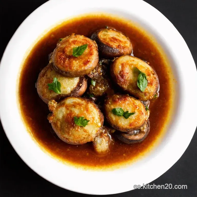 Champi&ntilde;ones al Ajillo Receta Tradicional con un Toque