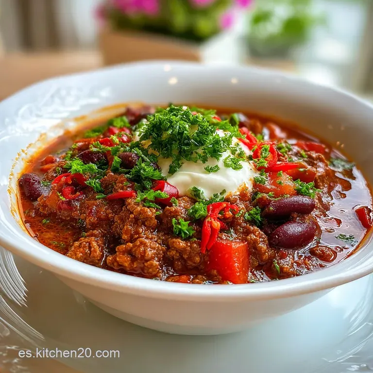 Chile con Carne: Guiso de Paciencia Ahumado