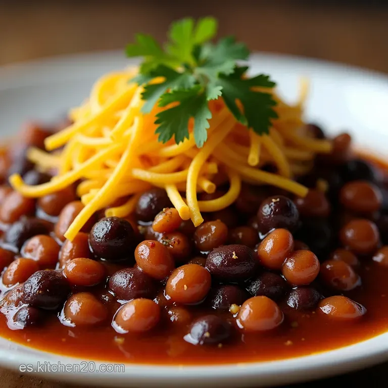 Chili de Frijoles Negros El Charro