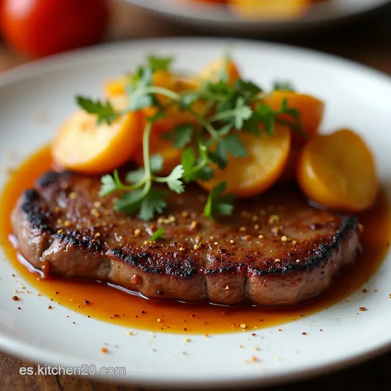 Churrasco a la Sart&eacute;n El Secreto del Jugo Perfecto con Papas Doradas Como de Abuela