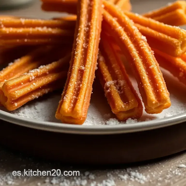 Churros Caseros Crujientes: La Receta Definitiva (&iexcl;Sin Explosiones!) presentation