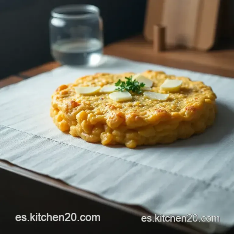 Coca Crujiente De Calabaza Y Queso De Cabra presentation