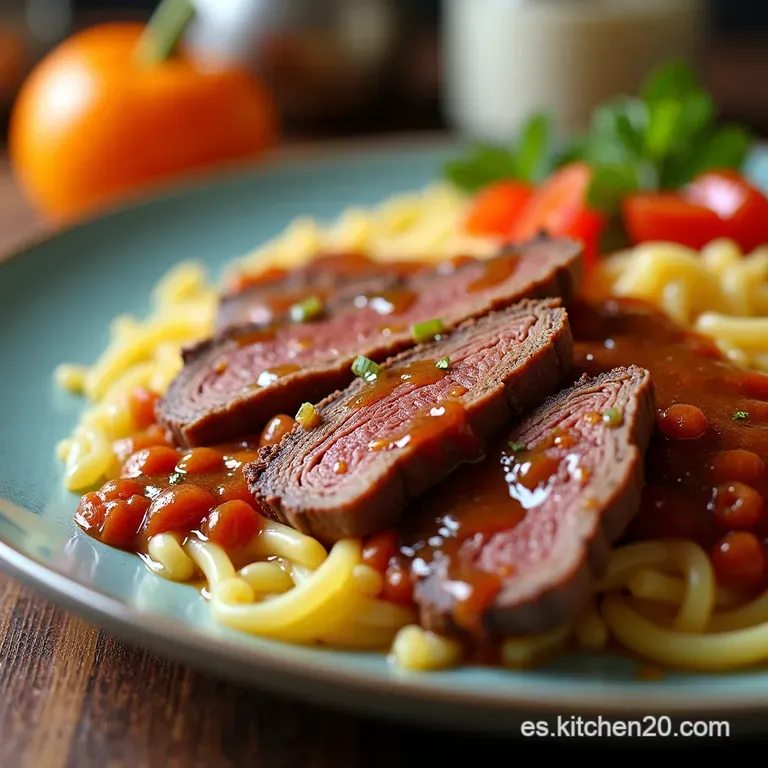 Corned Beef a la Mi Abuela Con Acento Mexicano