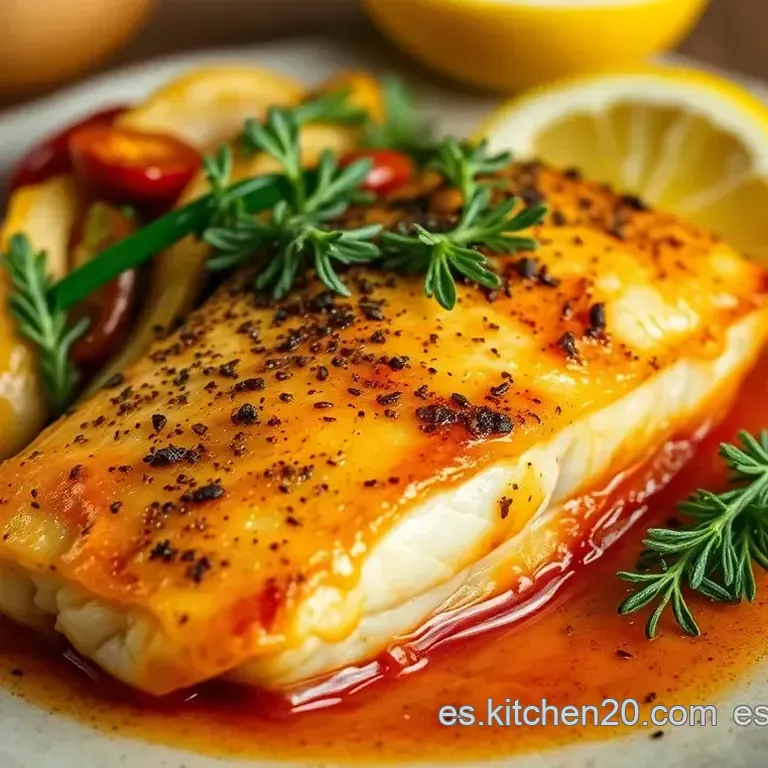 Corvina al Horno a la Mediterr&aacute;nea