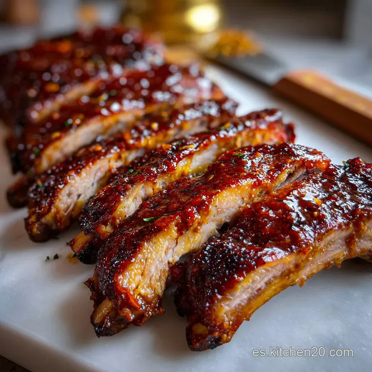 Costillas al horno jugosas