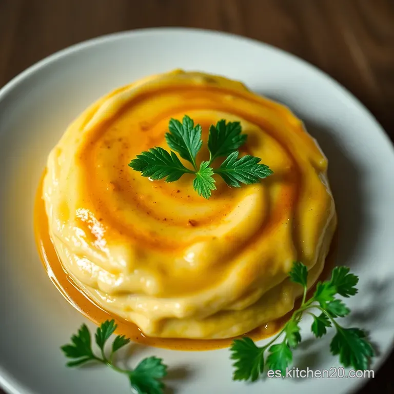 Crema De Zanahoria Suave Y Reconfortante presentation