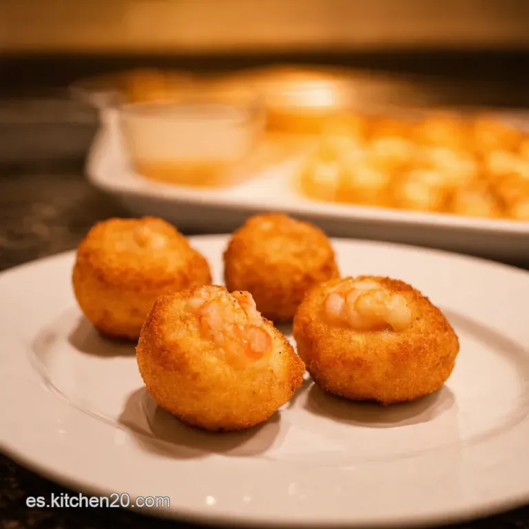 Croquetas De Gambas Caseras Un Bocado De Mar Que Enamora presentation