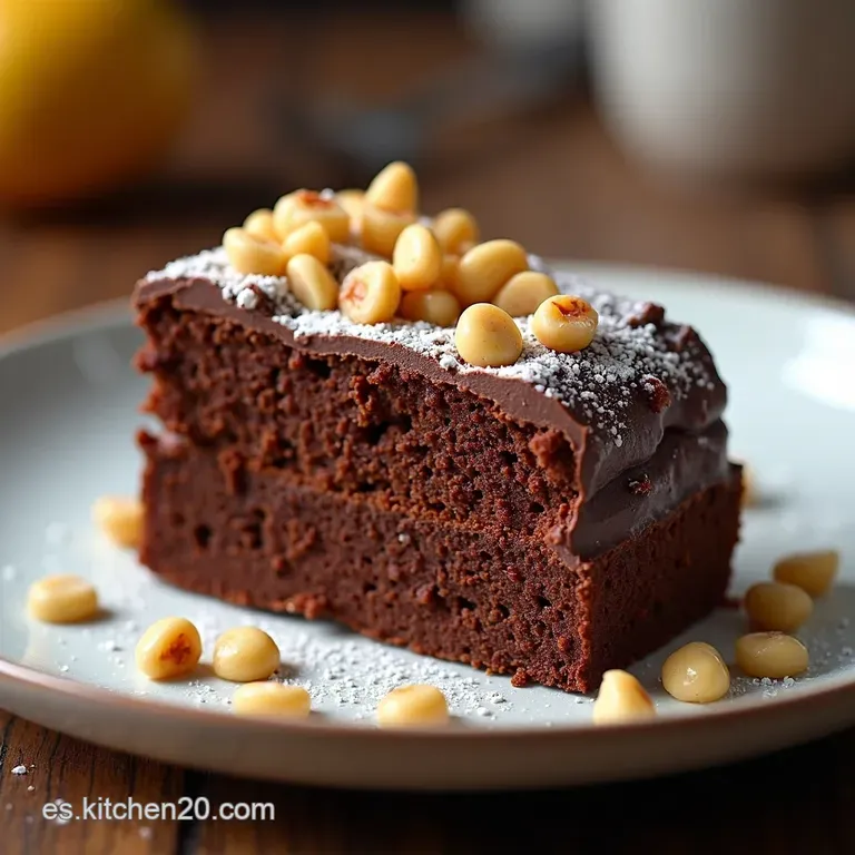 Csokitorta Cl&aacute;sica El Secreto H&uacute;ngaro de Chocolate y Nuez para Conquistar la Sobremesa