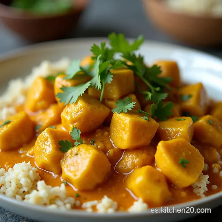 Curry de Coco con Pollo Directo a Tailandia