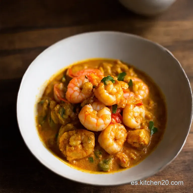 Curry de Gambas Thai Express Pa Chaparse los Dedos