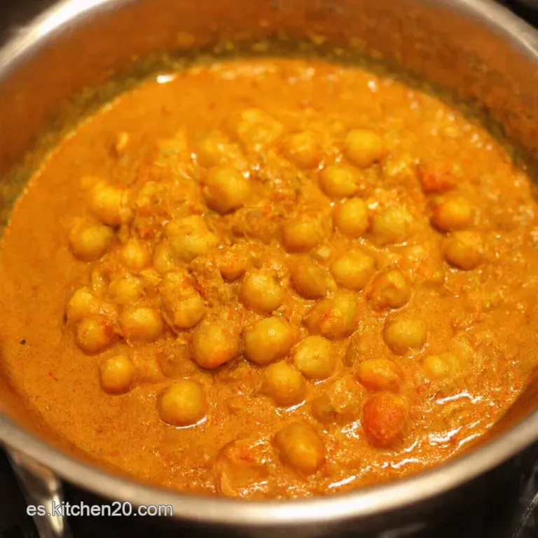 Curry De Garbanzos Expr&eacute;s Sabor De La India En 30 Minutos presentation
