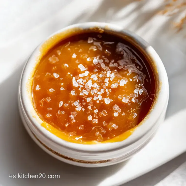 Delicia Clasica de Caramelo Salado: Textura Aterciopelada