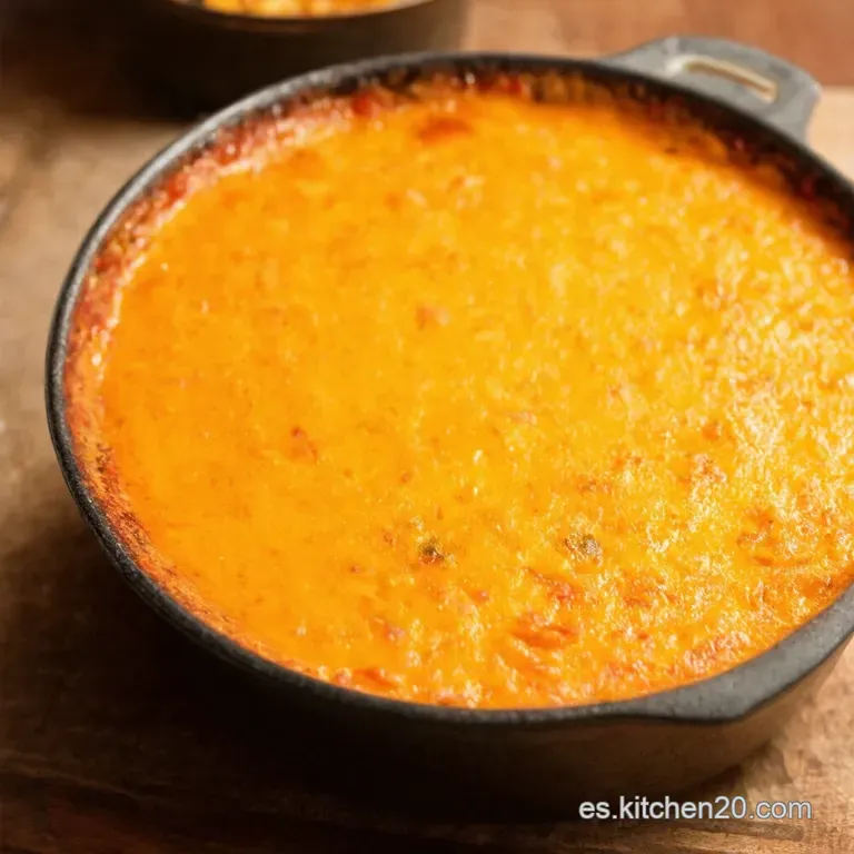 Dipsito Caliente Pala Banda Dip De Chili Con Queso Facil&iacute;simo presentation