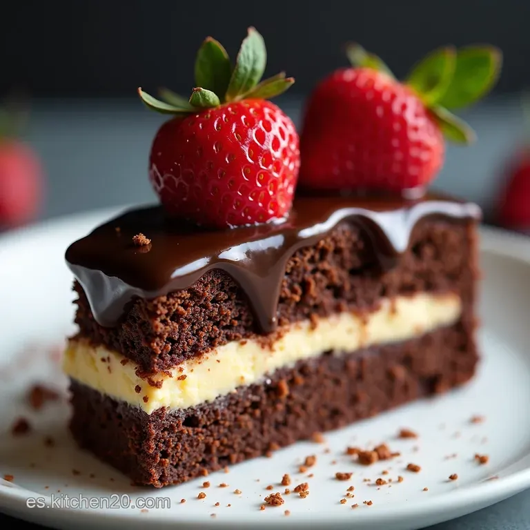 El Tres Leches Oscuro Pastel de Chocolate H&uacute;medo de Tres Capas